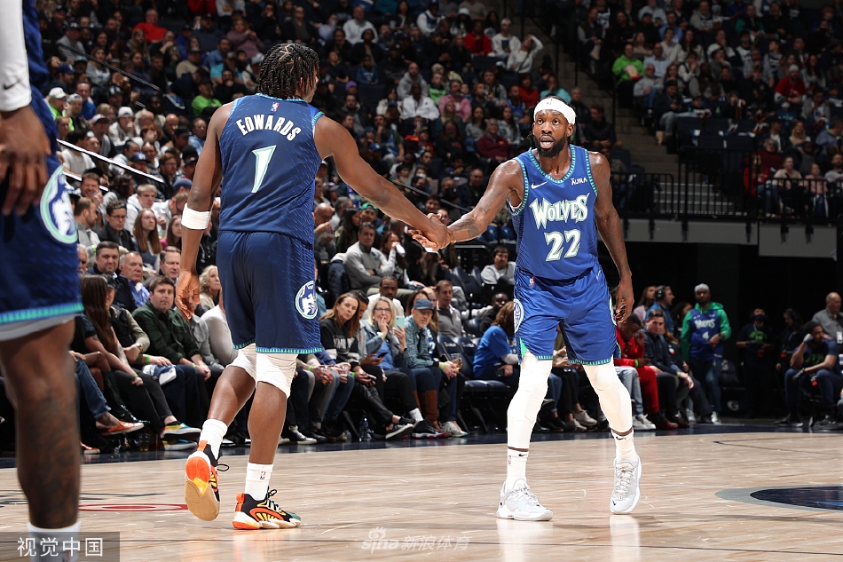  爱德华兹36分新高，森林狼力克爵士  